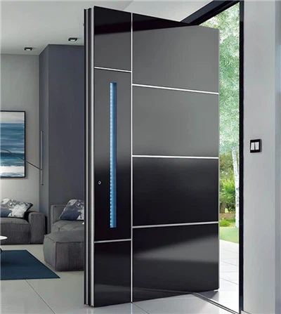 Pòt antre modèn aliminyòm