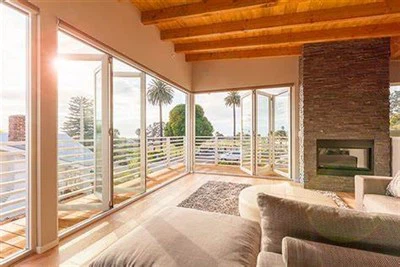 Vinyl bifold klozèt pòt yo